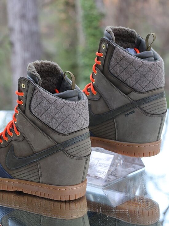 Nike Dunk Sky Hi Sneakerboot 2.0 Dark Loden - Picture 12 of 13